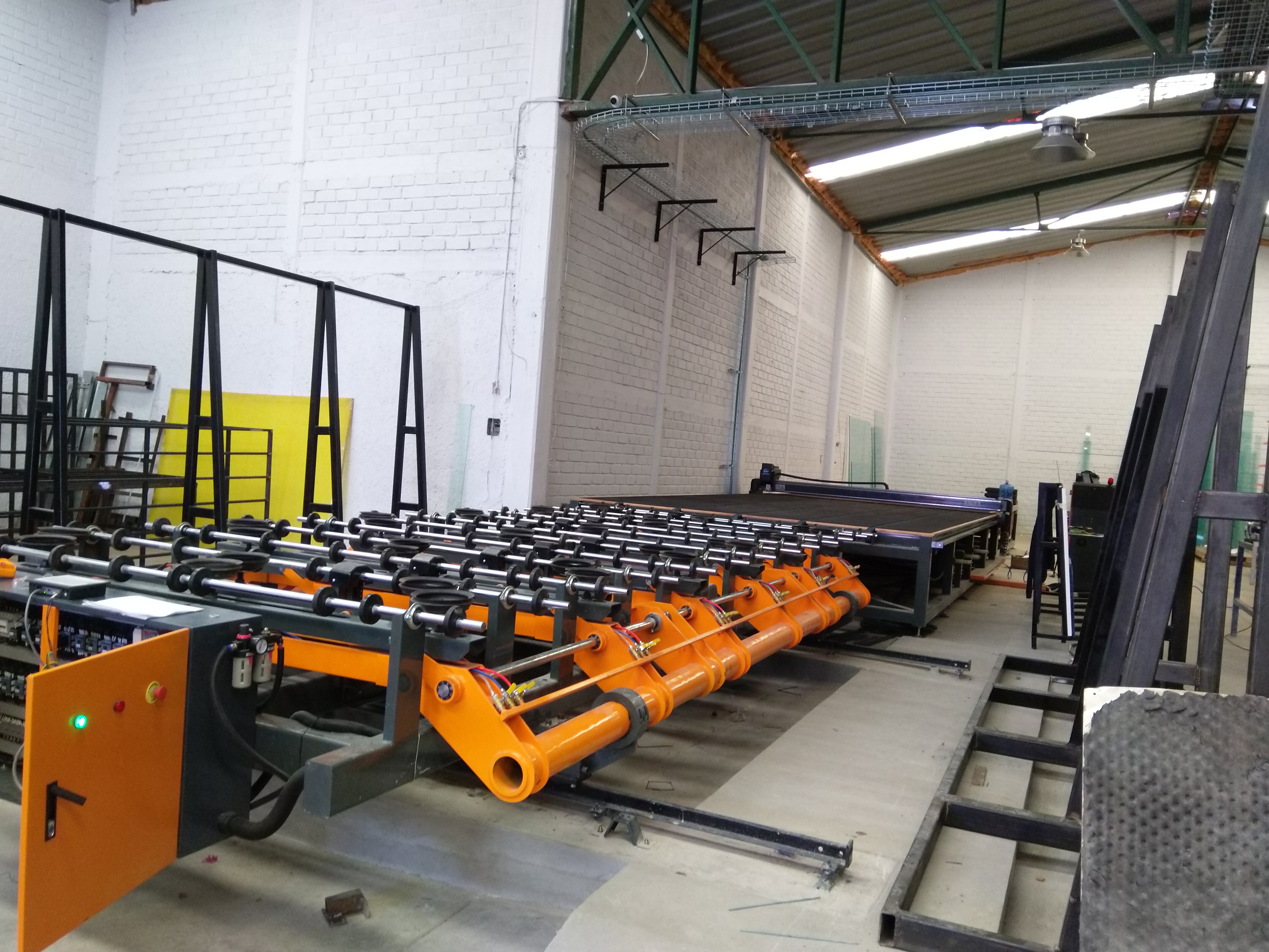 Glass cutting machine customer case 2019- Mexico