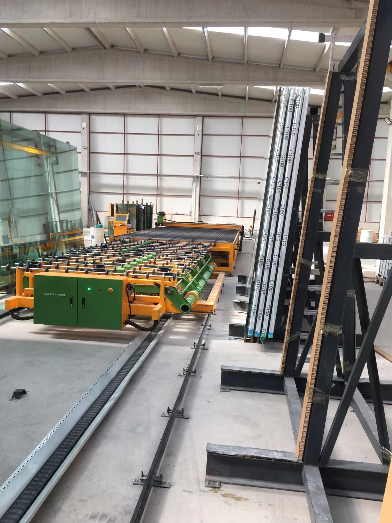 Glass cutting table customer case 2023- Turkey